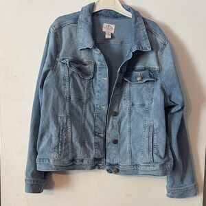 St. John's Bay Light Blue Jean Jacket